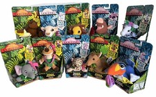 10 Mattel 1994 The Lion King FINGER PUPPETS, Simba Nala Timon Pumbaa, Animals