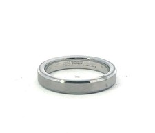 Herren Fg Wolfram 4mm Abgeschrägte Rand Ehering