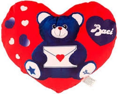 PELUCHE CUSCINO A FORMA DI CUORE ORIGINALE BACI PERUGINA 