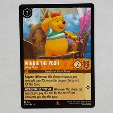 Winnie the Pooh 3/204 Disney Lorcana Azurite Sea Regular Rare Card NM