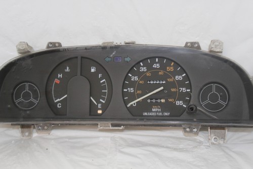 Speedometer Instrument Cluster 89 90 Geo Prizm 187,737 Miles BROKEN TRIP & CRACK