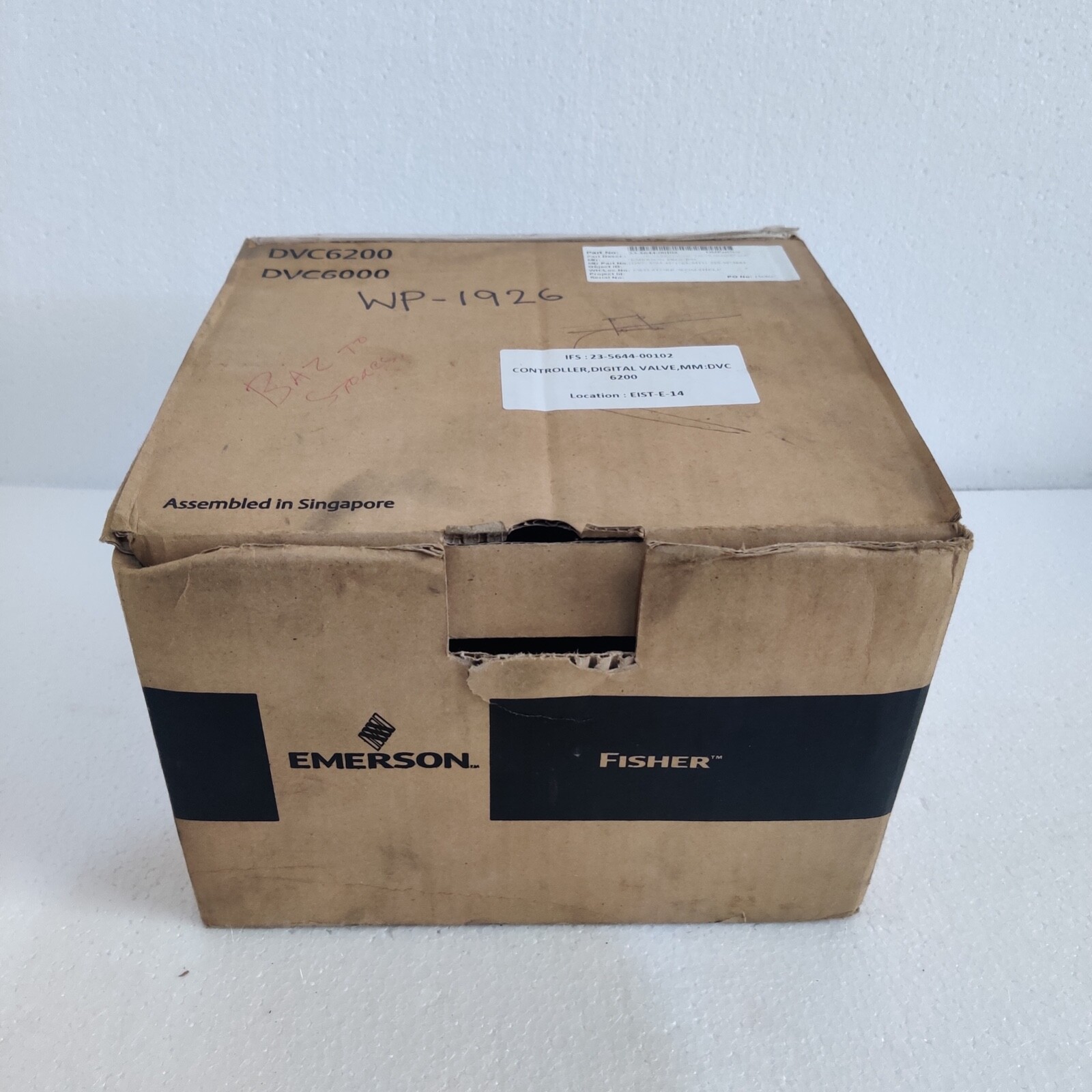 EMERSON FISHER CONTROLS DVC6200 SHW2 VALVE POSITIONER DVC 6200 eBay