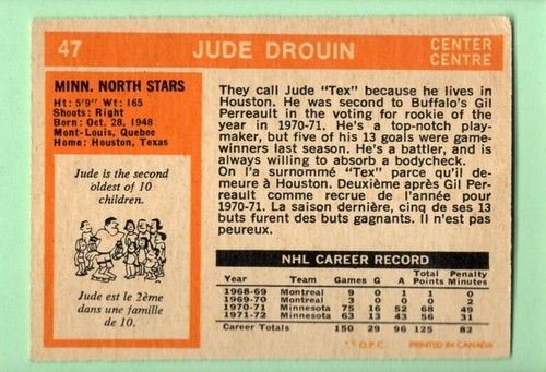 1972-73 OPC Hockey Cards U-Pick Choose Singles O-Pee-Chee - Picture 88 of 236