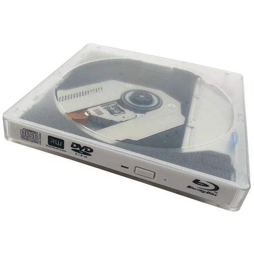 USB 3.0 USB-C Blu-ray Movie Player BD Disc Drive PC Laptop External DVD Burner
