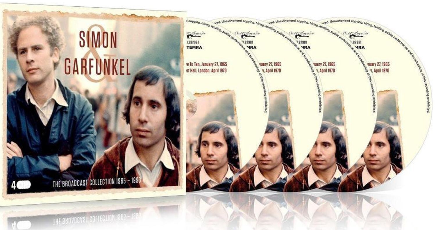 Simon & Garfunkel- The Broadcast Collection 1965 – 1993   5-cd box.    New