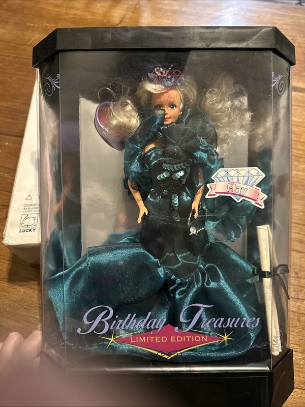 Vintage 1999 Fashion Corner Birthday Treasures Limited Edition Doll May  NIB