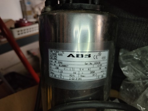 ABS MF 324 W Tauchpumpe Schmutzwasserpumpe - Picture 2 of 3