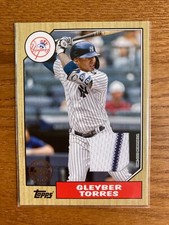  2022 Topps Series 1 Gleyber Torres Relic Jersey Patch #87R-GT Yankees