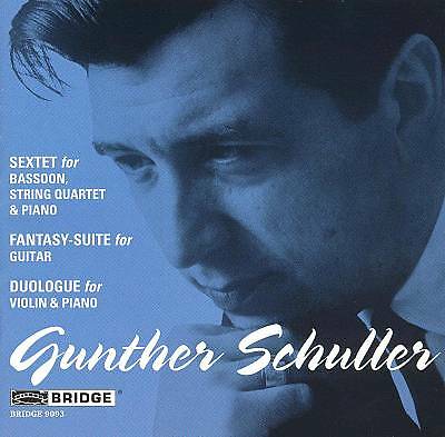 Various Artists - Gunther Schuller: Sextet; Fantas... (CD 1999)