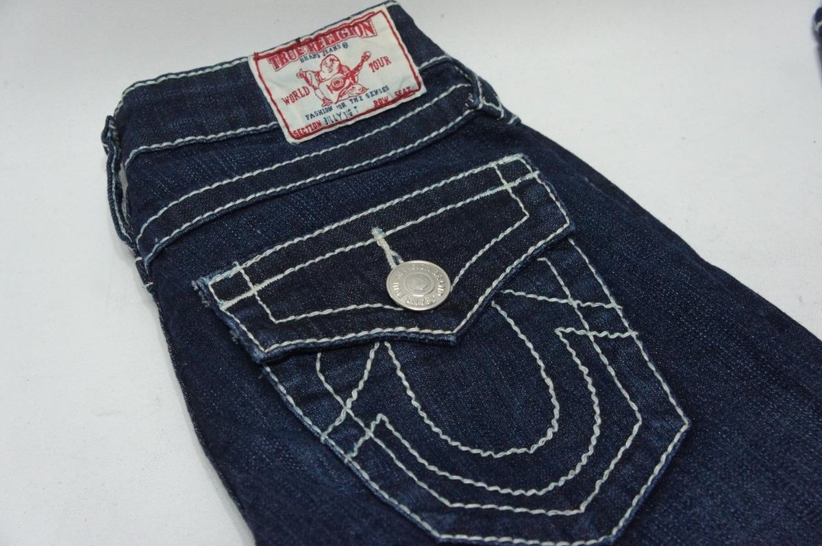 TRUE RELIGION BILLY BIG T JEANS 25 MADE IN USA | eBay
