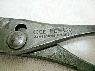 Vintage Collectible CEE TEE Co. 6-3/8'' Slip Joint Pliers Made In The USA-Shop-RV
