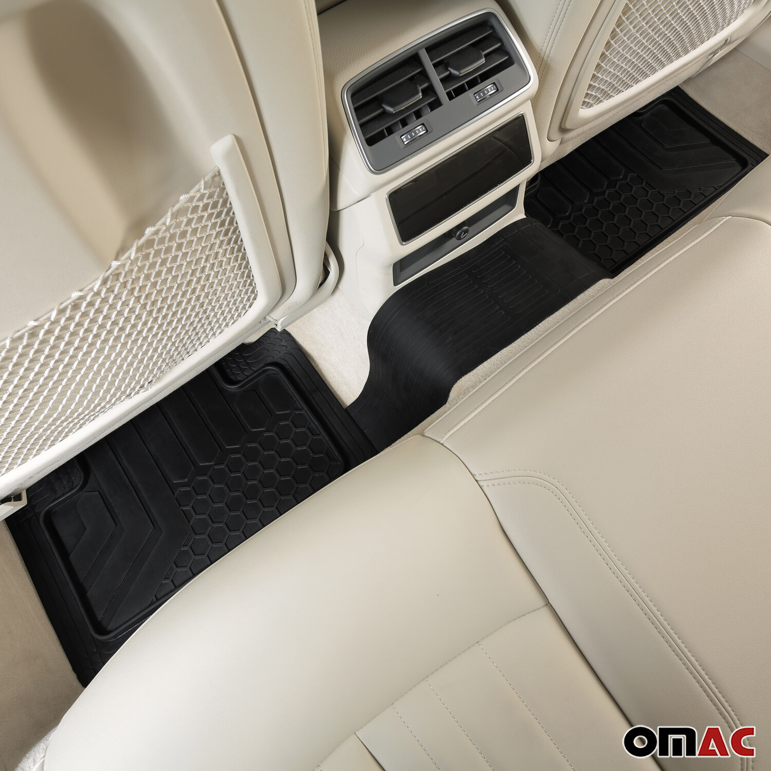 Floor Mats Liner 3Row Car Waterproof Trimmable 8+2 Pcs Fits Jeep Grand