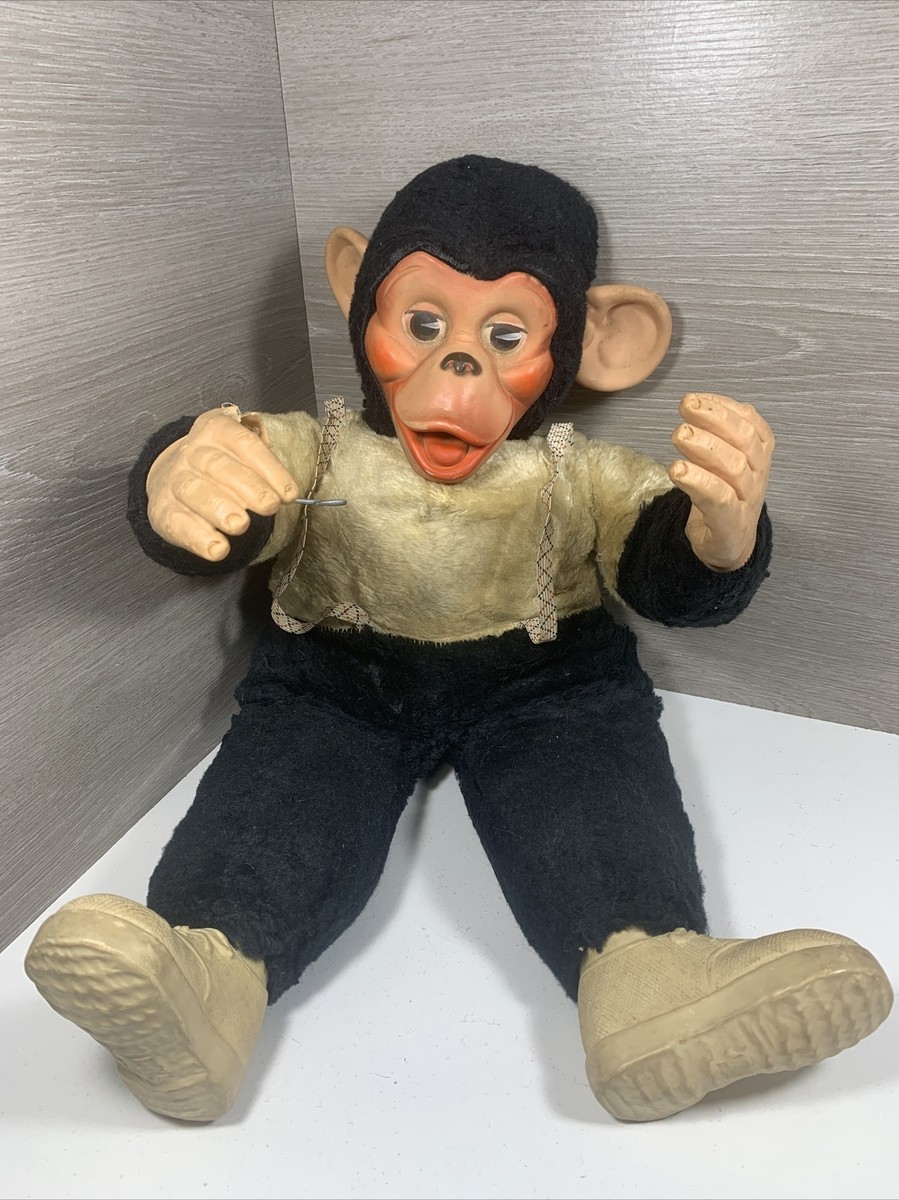 Vintage Mr. Bim Zip Zippy Monkey Chimpanzee Rubber Face Vintage Mr. Bim Zip Zippy Monkey Chimpanzee Rubber Face