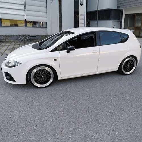 19 Zoll UX14 Stufentiefbett Alufelgen 8,5x19 5x108 ET40 schwarz für Opel - Bild 7 von 8