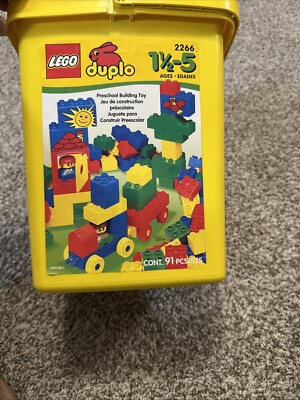 LEGO DUPLO: Extra Large Value Bucket (2266) VERY GOOD USED