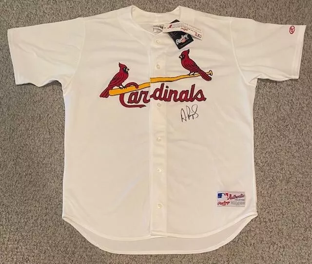 Albert pujols sales signed jersey