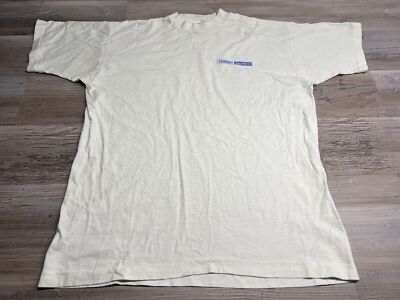 Vtg 90s Tamron Bronica T-Shirt Sz XL Company Promo Logo Single Stitch Oversized