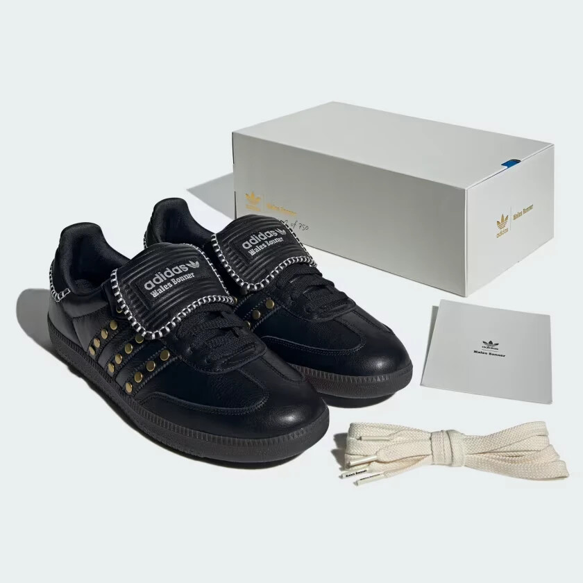 Size 5.5 - Adidas Samba Wales Bonner Studded Pack Black | eBay
