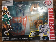 Transformers Robots in Disguise Mini-Con 4-Pack Undertone Backtrack Beastbox Transformers Robots in Disguise Mini-Con 4-Pack Undertone Backtrack Beastbox