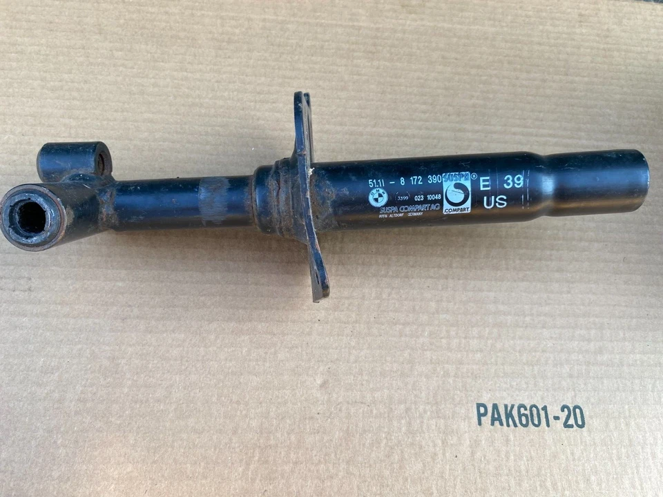 01-03 SOPORTE AMORTIGUADOR IMPACTO LATERAL PASAJERO PARACHOQUES DELANTERO DERECHO BMW 525I E39 Foto 2 de 4