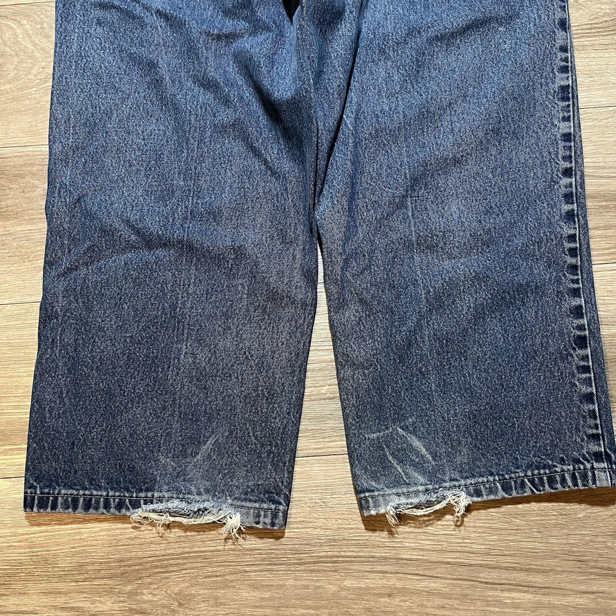 Vintage Southpole Jeans Dark Blue Red Tab Mens 36x32 Baggy Wide