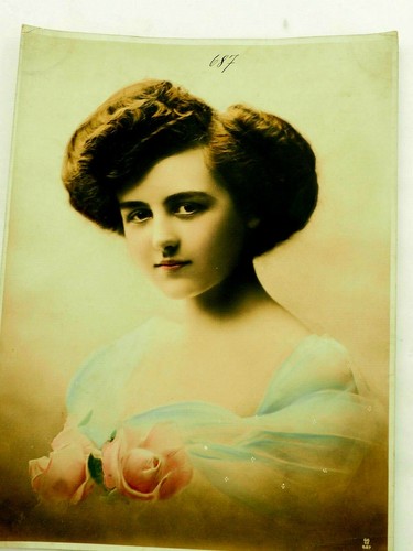 Violet Wegner Wife Prince Peter of Montenegro Hand Colored 9" x 11.75" - Picture 5 of 5