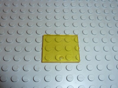 Glasfenster Lego TrYELLOW Glas Ref 3855a / Set 6970-1: Beta-1 Command Base