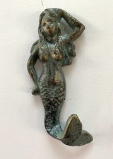 Cast Iron Mermaid Hook Wall Hanger Decor Beach Nautical Towel Holder 5 Availabl