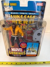 NEW MARVEL LEGENDS MOJO SERIES LUKE CAGE FIGURE WITH COMIC READ