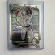 Bowman 2025 Chrome 1st Bowman Javier Mogollon #BCP-68 White Sox MLB Baseball