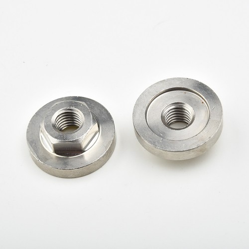 Angle Grinder Nuts Silver Steel 2PCS Modification Accessories High quality - Picture 2 of 12