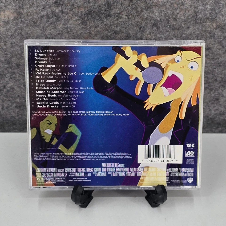 Osmosis Jones Music From The Motion Picture CD Soundtrack Atlantic Foto 2 de 4
