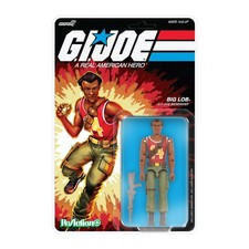 Super7 ReAction G.I. Joe Big Lob 3.75 Action Figure with Accessories