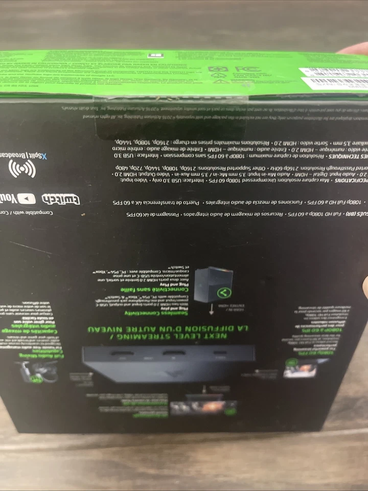 Razer - Ripsaw HD Game Streaming Capture Card 4k Black (RZ20-02850100-R3U1) - Image 3 of 4