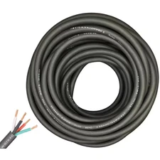 35 Ft. 14/4 14-Gauge 4 Conductor 300-Volt Black SJOOW Cable Cord