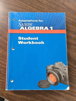 Adaptations for  Algebra 1 Student Workbook