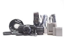 Olympus PEN E-P3 Black 12.3MP Mirrorless Camera w/14-42mm  17mm Twin Lens Kit
