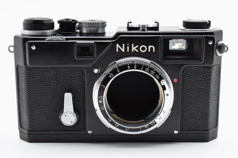 [MINT w/Case , Box] Nikon S3 Olympic Type Black 35mm Film Camera Body From Japan - Image 2 of 4
