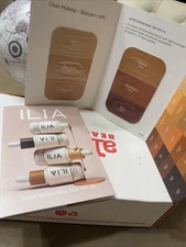 2 Ilia Super serum Skin Ting SPF 40 Samples  As Shown E1