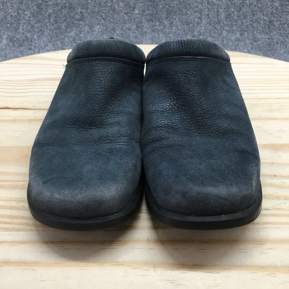 Zapatos Rockport para mujer 6,5 M zuecos de cuero azul informales punta cerrada cómodos parte superior baja Foto 4 de 4