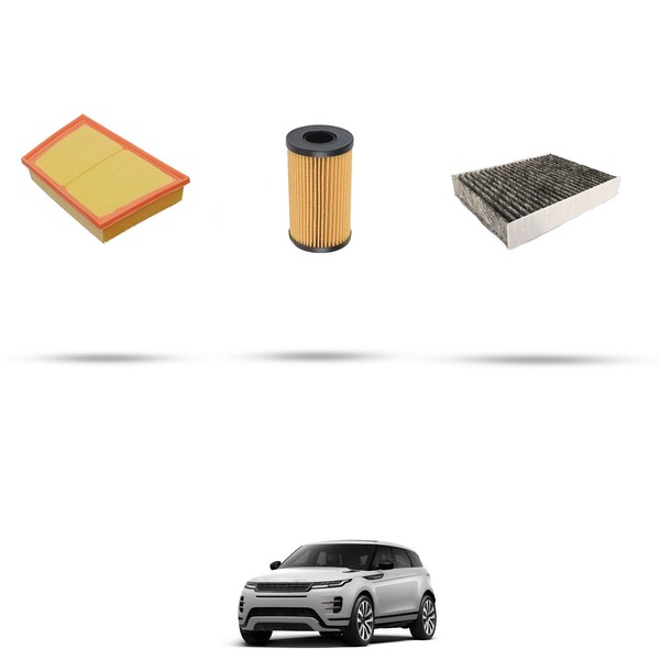 Hoffcar Wartungskit - 3 Filter FüR Land Rover Evoque (L551) 2.0 Mhev 147KW-image