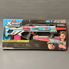 Zuru X-Shot Pro Skins Performance Long Shot 2.0 Dart Blaster New Sealed