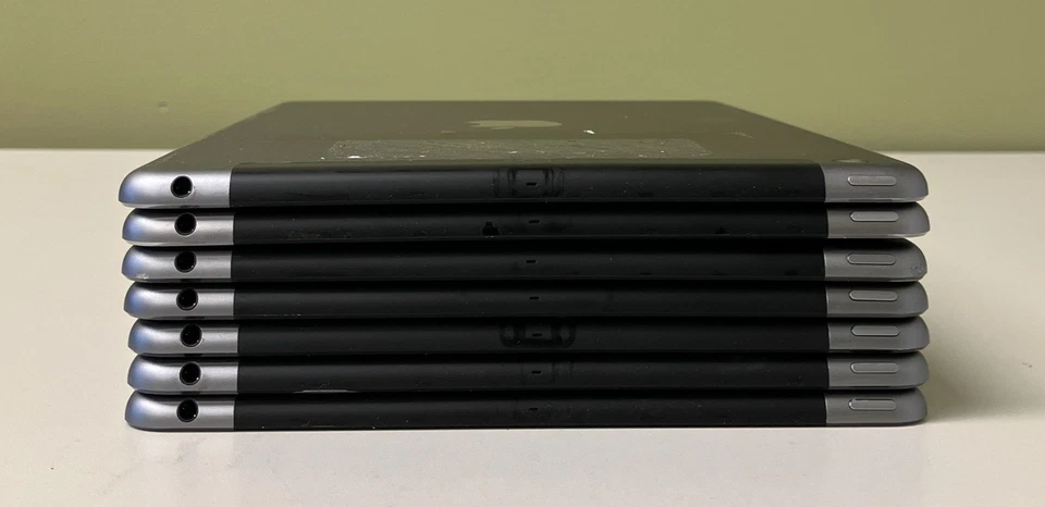 Apple iPad Air A1475 Cellular + WiFi 32GB 9.7" GRAY Clean IMEI Lot of 7 - Image 4 of 4