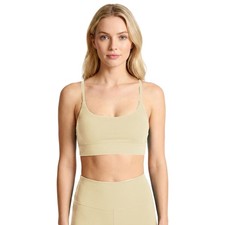 Women's 100 Merino Wool Sports Bra - Rare 15.5 Micron Ultra-Soft Athletic Cr...
