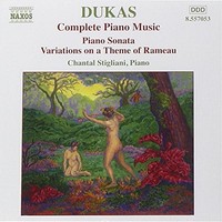 Paul Dukas - Complete Piano Music - Cd - F6806Z