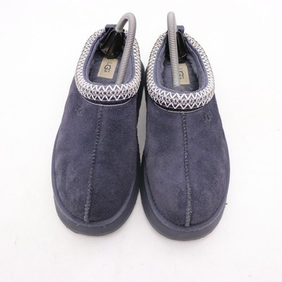 UGG Tazz Navy Suede Platform Women's US Size 8 Shoes Slippers