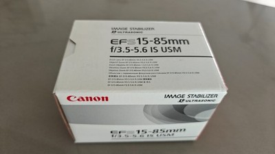Canon EF-S 15-85 mm F3.5-5.6 IS USM 72 mm Filtergewinde (Canon EF-S Anschluss) s