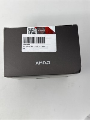 AMD Ryzen 5 7600 Processor (5.1 GHz, 6 Cores, Socket AM5) Boxed AMD Ryzen 5 7600 Processor (5.1 GHz, 6 Cores, Socket AM5) Boxed