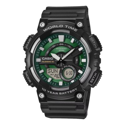 Casio Herren Green Face Series 48mm Sportuhr AEQ-110W-3A2VEF