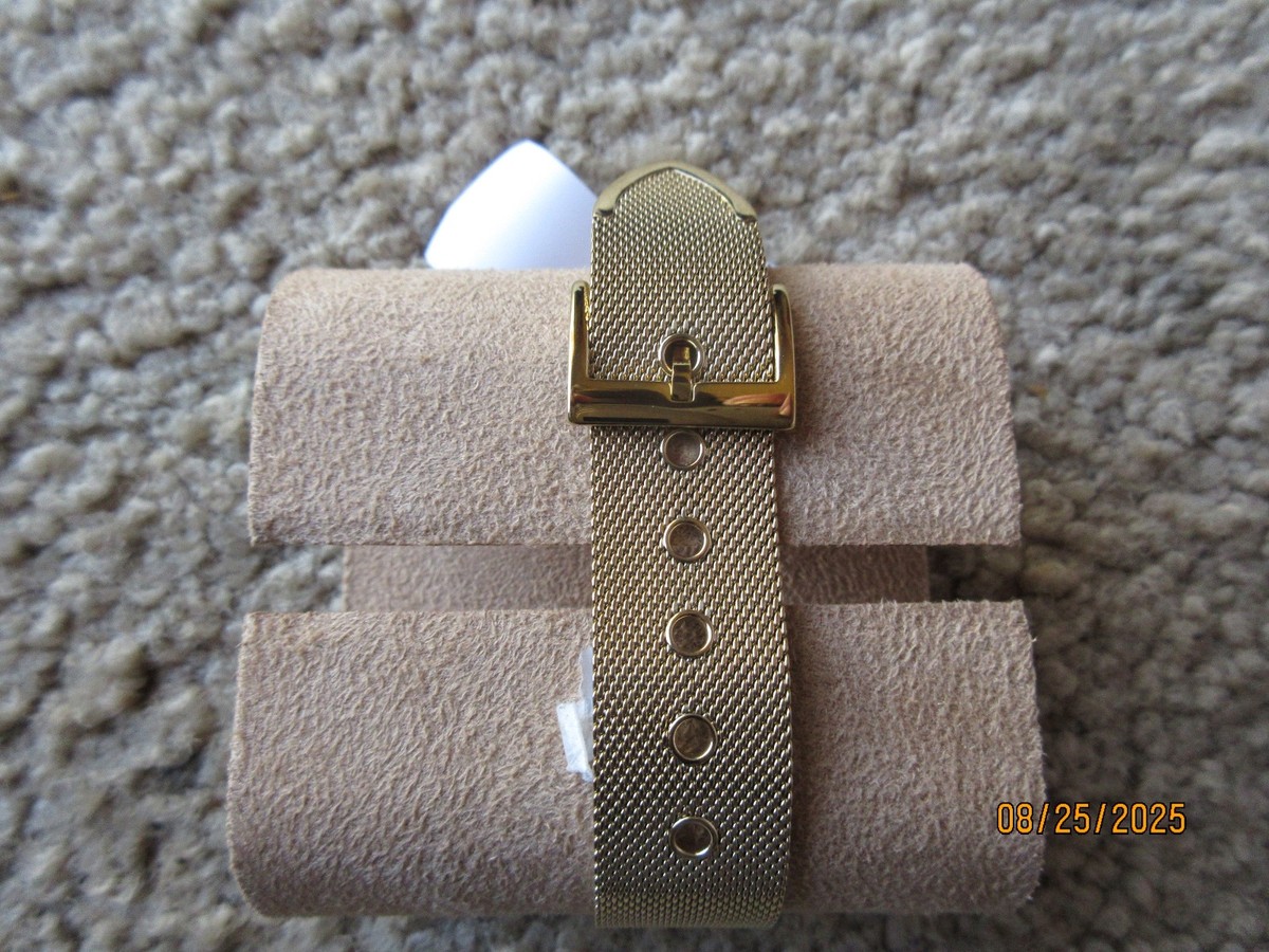 Tory Burch Phipps Gold Stainless Steel Mesh Women's Watch